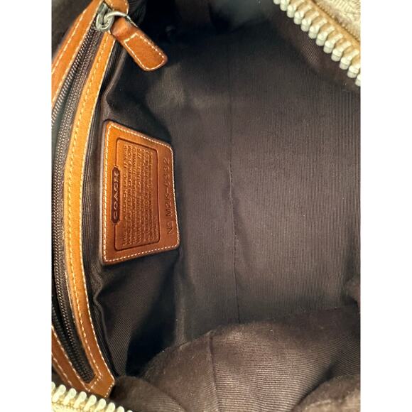 Coach Vintage Y2K Demi Baguette Signature Monogram Shoulder Bag - Picture 7 of 9